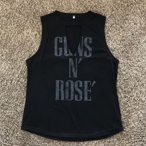 Guns & Rosé Key Hole Tank